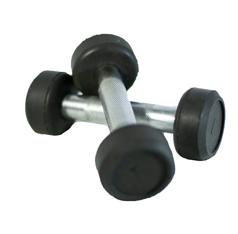 Rubber Coated Dumbbells 1KG TO 40KG - PACK OF 2