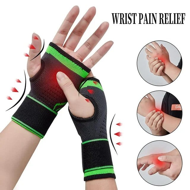 Finger Cut Weight Lifting and Exercise Gloves - Black