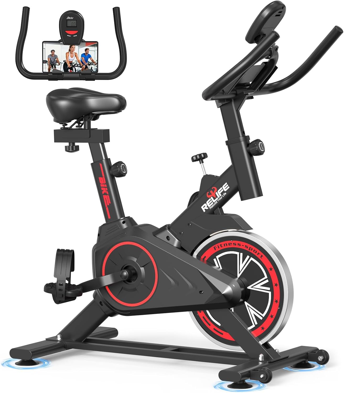 RORALA Twist Stepper with Handlebar,Stair Step Machine for Cardio Workout,Compact Home Exercise Equipment,300LBS MAX Weight Capacity