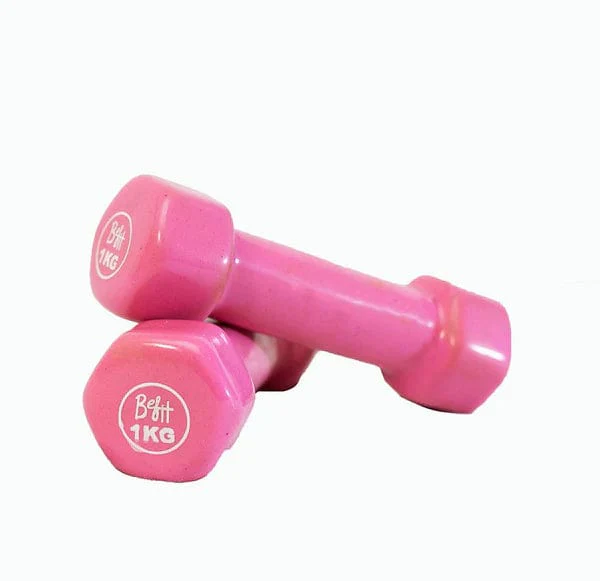 Vinyl Coated Dumbbells 1KG to 5KG (Pack of 2